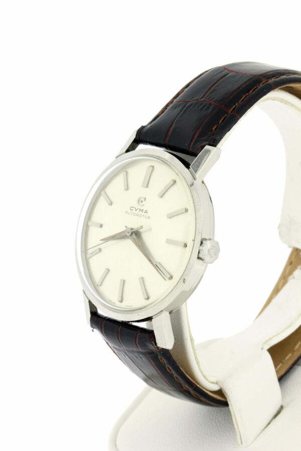 Timekeepersclayton Cyma Autorotor Waterproof Swiss Movement Wrist Watch