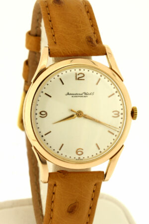 Timekeepersclayton International Watch Co Schaffhausen IWC 18K Yellow Gold Wrist Watch