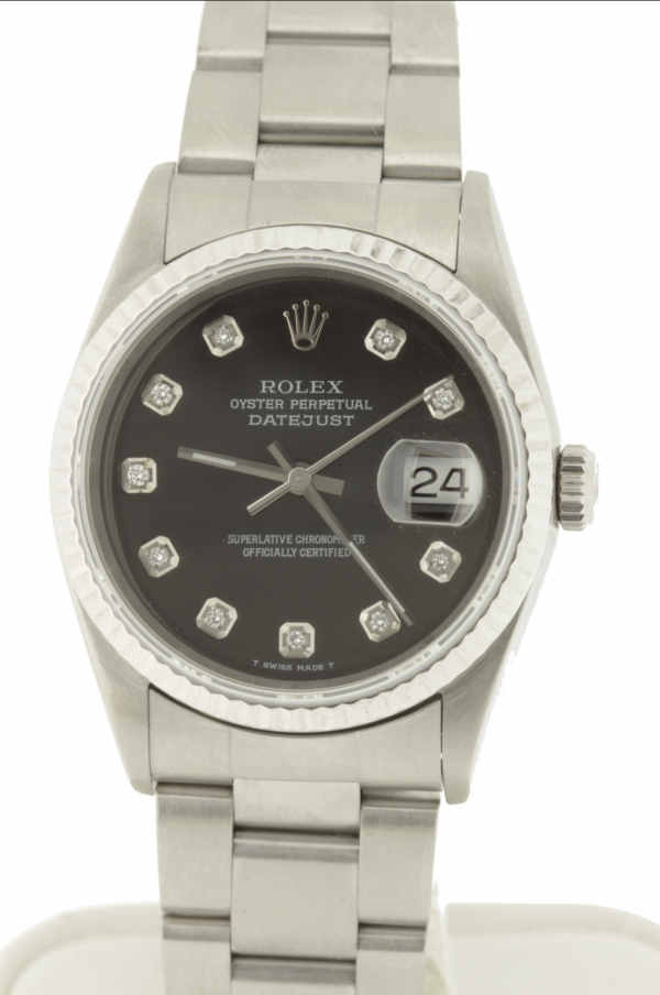 Timekeepersclayton Rolex Datejust 16220 Year 2001