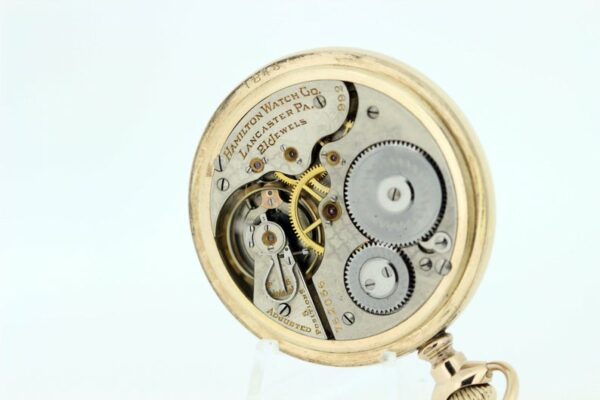 Timekeepersclayton Gold Filled Hamilton Pocket Watch Lake House