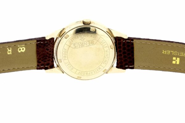 Timekeepersclayton 10K Gold Filled Benrus 25 Jewel Movement Self-winding Wrist Watch Waterproof