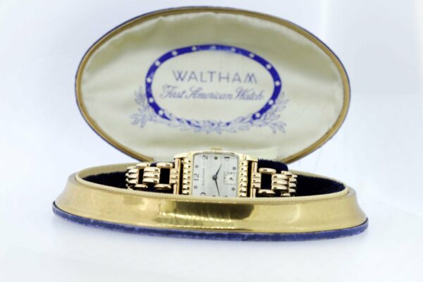 Timekeepersclayton 10K Gold Filled Waltham Wrist Watch