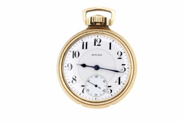 Timekeepersclayton 10K Goldfilled RailRoad E.Howard Watch Co. Boston Pocket Watch 21 jeweled Movement