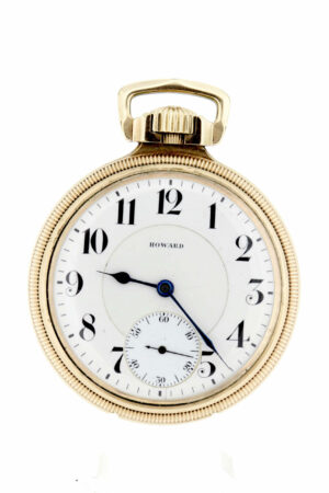 10K Goldfilled RailRoad E.Howard Watch Co. Boston Pocket Watch 21 jeweled Movement