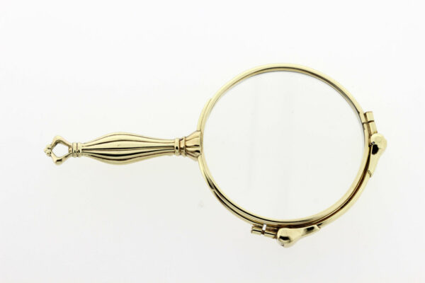 Timekeepersclayton 10K gold magnifying glass & Reading glasses