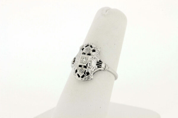 Timekeepersclayton 14K Gold Diamond Heart Engagement Ring