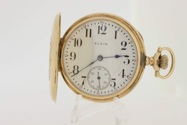 Timekeepersclayton 14K Gold Elfin Pocket Watch Elk