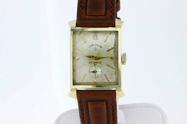 Timekeepersclayton 14K Gold Lord Elgin 23 Jewel Wrist Watch