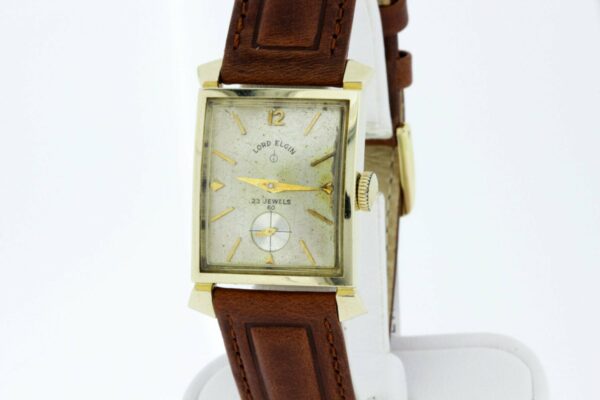 Timekeepersclayton 14K Gold Lord Elgin 23 Jewel Wrist Watch