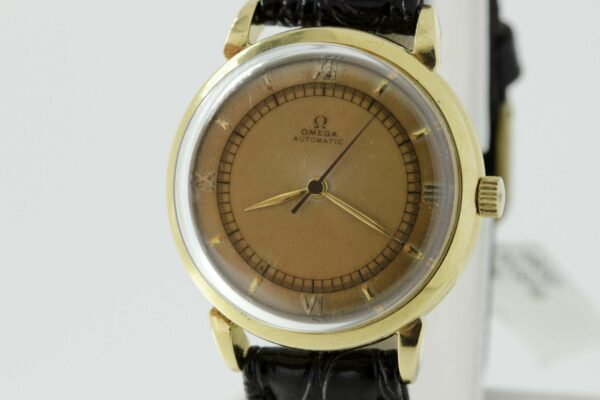 Timekeepersclayton 14K Gold Omega Automatic Wrist Watch