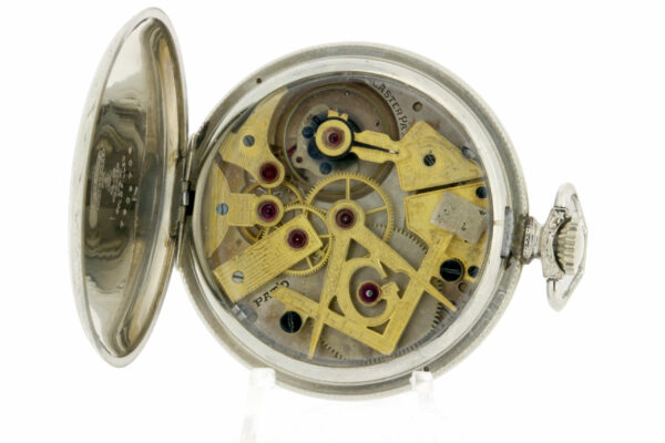 14K Goldfilled Dudley Freemason Themed Movement Pocket Watch 19 Jewel