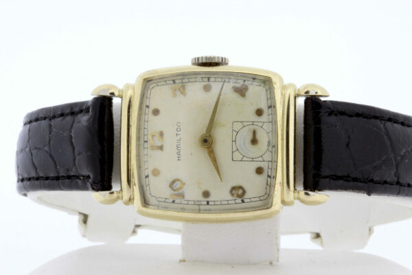 Timekeepersclayton 14K Goldfilled Hamilton Wrist Watch 1940s