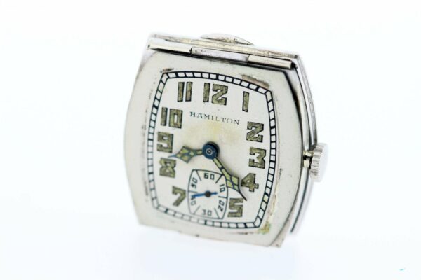 Timekeepersclayton 14K White Gold Hamilton Wrist Watch