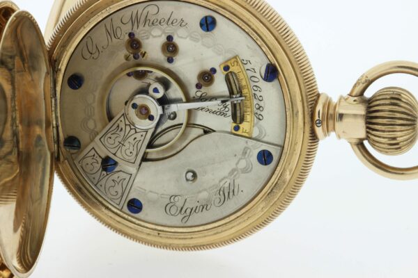 Timekeepersclayton 14K Yellow Gold Elgin Pocket Watch Engraveable