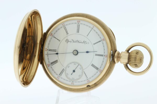 Timekeepersclayton 14K Yellow Gold Elgin Pocket Watch Engraveable