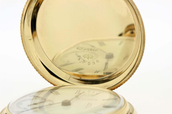 Timekeepersclayton 14K yellow gold 1883 Waltham Pocket watch