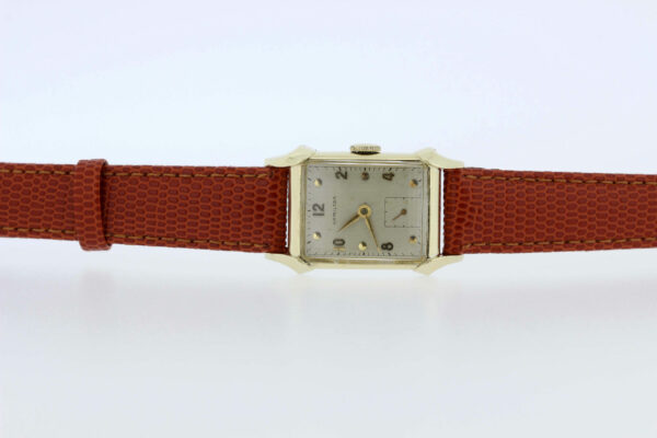 Timekeepersclayton 14K yellow goldfilled Hamilton wrist watch