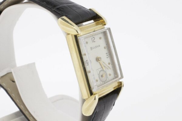Timekeepersclayton 14k Yellow Gold Men’s Bulova Wrist Watch