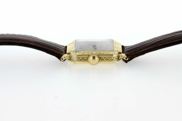 Timekeepersclayton 15 Jeweled 14K Gold Filled Illinois Wrist Watch