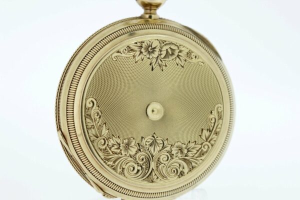 Timekeepersclayton 1874 American Watch CO. Pocket Watch 14K Gold Hand Engraved