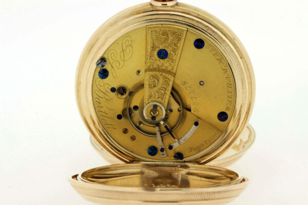 Timekeepersclayton 1876 American Watch Co Pocket Watch 14K Yellow Gold