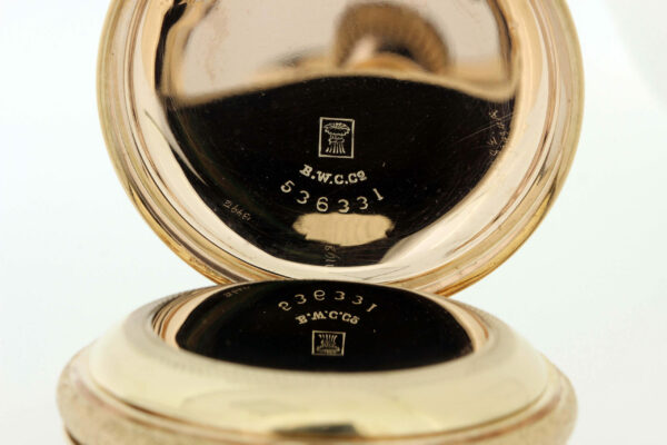 Timekeepersclayton 1888 Elgin Pocket watch 14K yellow gold