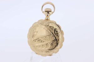 1899 O size 14K Gold Elgin Pocket Watch