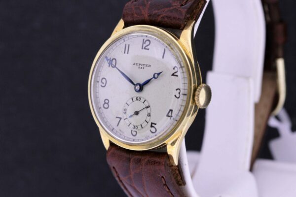 Timekeepersclayton 18K Gold Jupiter Wrist Watch