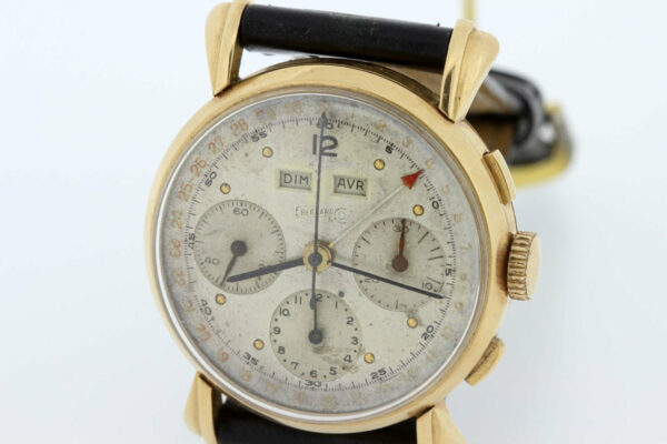 Timekeepersclayton 18K Yellow Gold E. Berhard and Co Wrist Watch