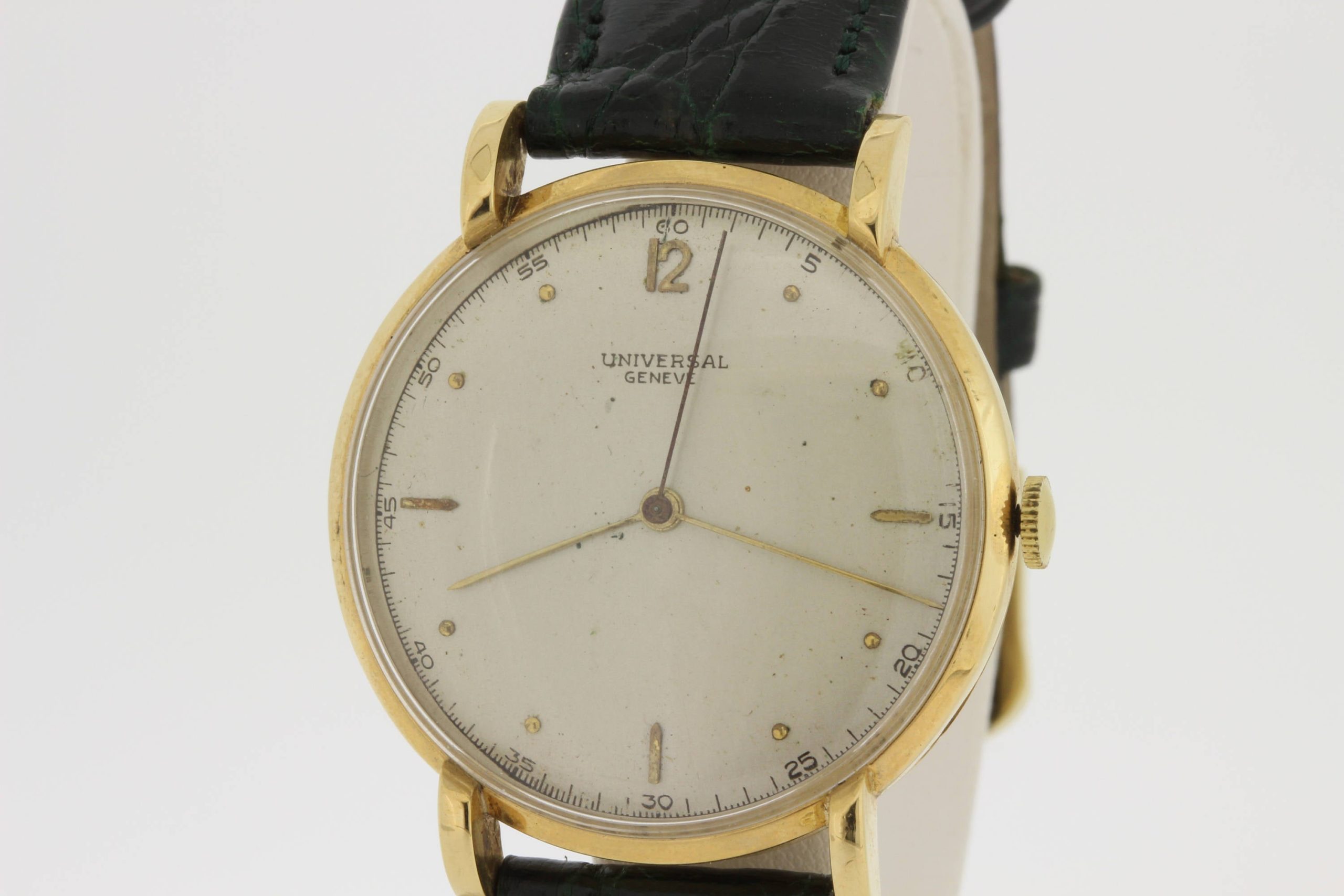 18K Yellow Gold Universal Geneve Wrist Watch - Timekeepersclayton