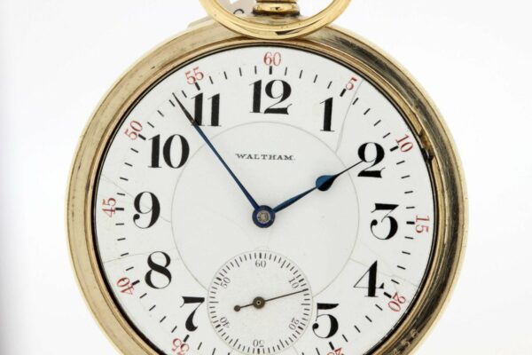 Timekeepersclayton 1902 Waltham pocket watch Gold Filled