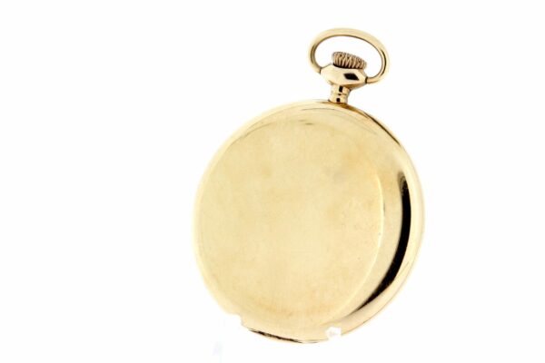 Timekeepersclayton 1915 14K Yellow Gold Waltham Pocket Watch 19 Jewel Movement