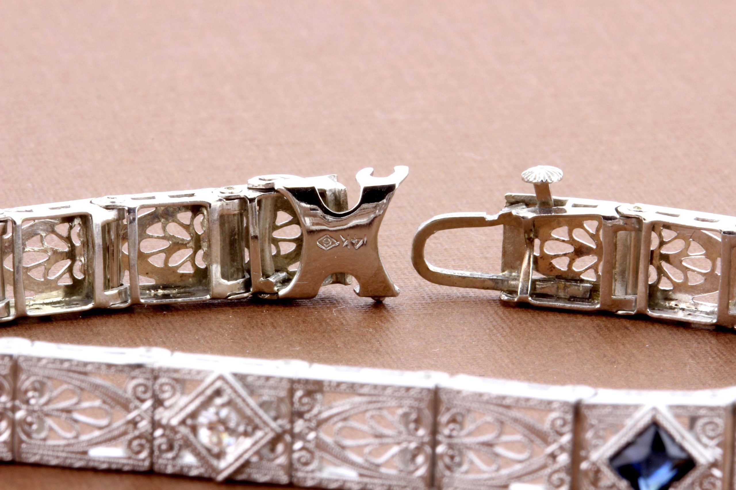 Flexible Diamond Bracelet 1.00 ct 14k White Gold | Everyday Jewelry