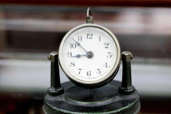 Timekeepersclayton 1920s Shelf Clock Green Lux Clock Manufacturing CO, Waterburg, Conn. USA