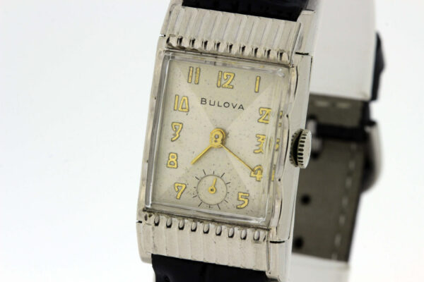 Timekeepersclayton 1951 Bulova wristwatch 10K gold filled