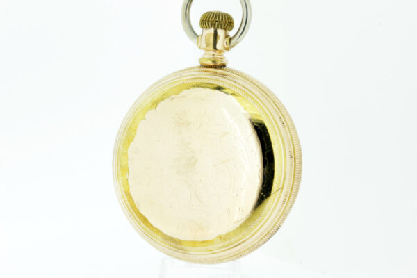 Timekeepersclayton American Waltham Watch Co Pocket Watch Gold Filled with Screw Down Case