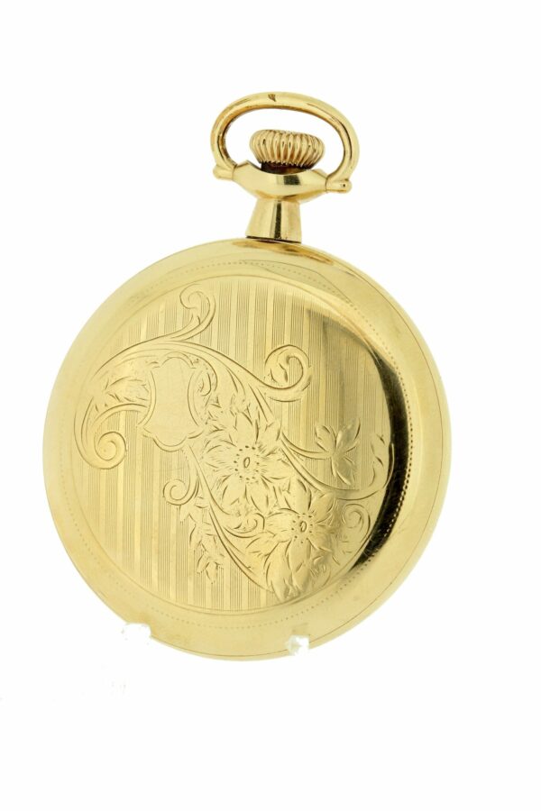 Timekeepersclayton Classic Illinois Pocket Watch 21 Jeweled Movement