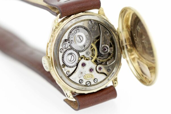 Timekeepersclayton Doxa 14K Gold Vintage Wrist Watch