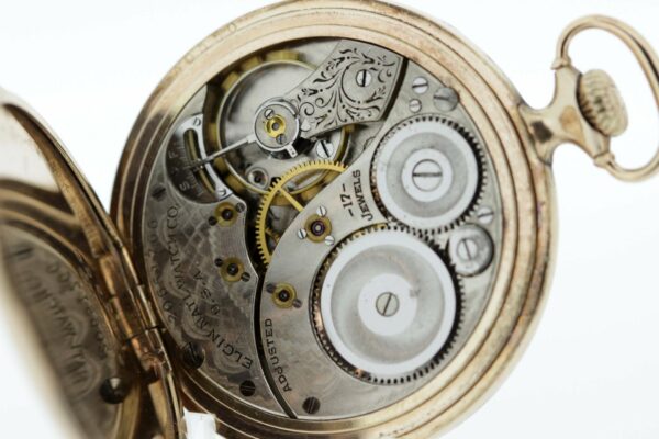 Timekeepersclayton Elgin Pocket Watch Gold Filled