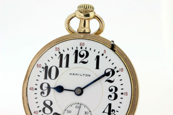 Timekeepersclayton Gold Filled Hamilton Pocket