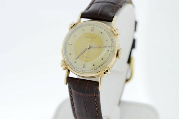 Timekeepersclayton Gotham 14K Gold Wrist Watch