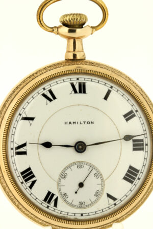 Gold Filled Hamilton pocket watch 950 type 23 jeweled movement
