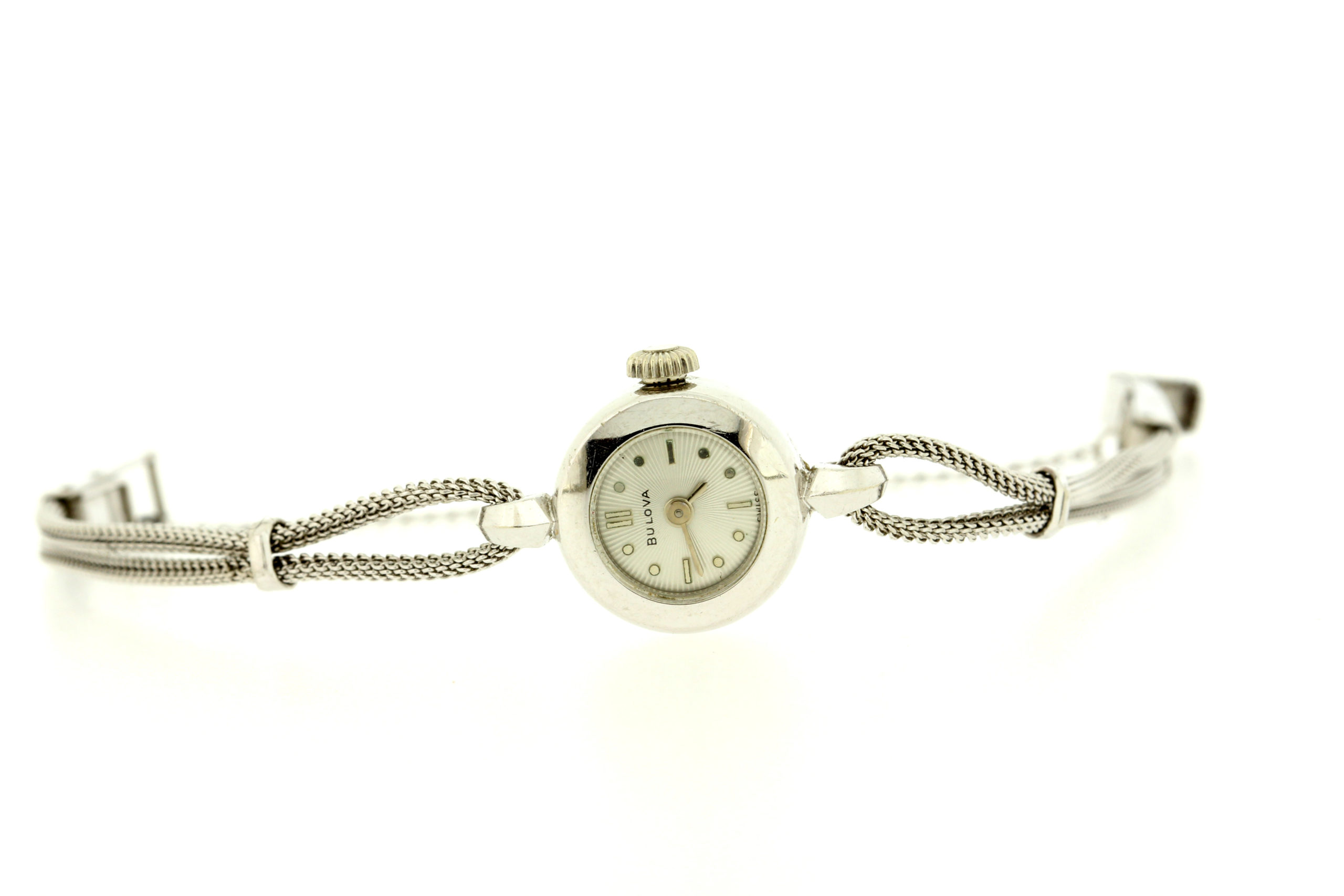 Bulova Women's 98R112 Diamond Accented Two Tone Stainless Steel Bracelet  Watch NO Size Silver : Amazon.in: Fashion