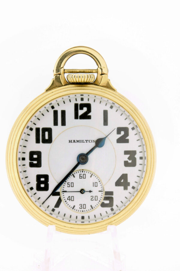 Timekeepersclayton 10K Gold filled Railroad Grade Hamilton 21 Jeweled Movement Pocket Watch Cal 992