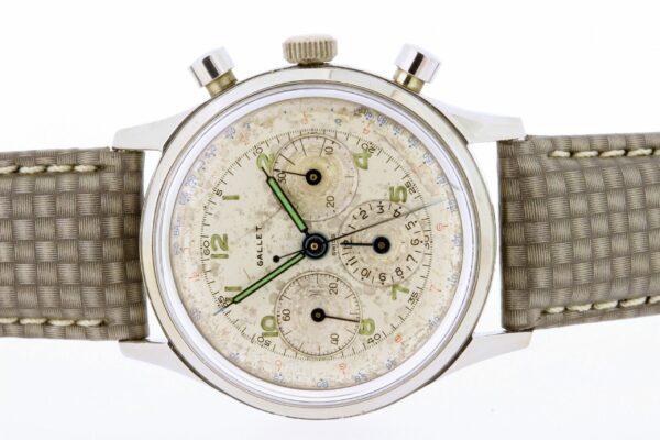Timekeepersclayton 1950s Jim Clark Gallet wrist watch