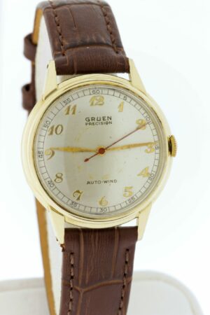 Timekeepersclayton 10K gold filled Gruen Wrist Watch Auto Wind