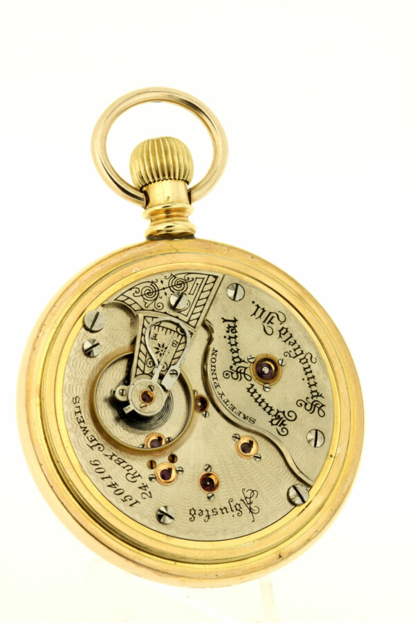 Timekeepersclayton 1902 Illinois Watch Company pocket watch Bunn Special 24 Jeweled Movement 10K Gold Filled Case
