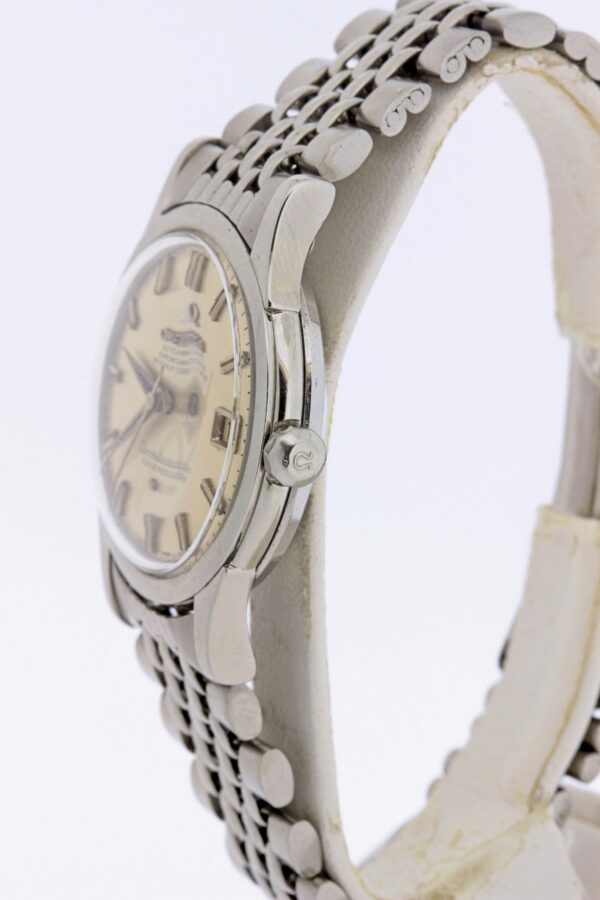 Timekeepersclayton 1958 Omega Wrist Watch Automatic Chronometer Constellation Calendar Model 2943 Cal 504