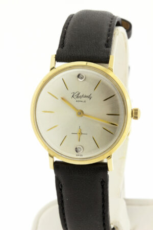 Timekeepersclayton 14K Rhapsody Royale Wrist watch with Swiss Movement