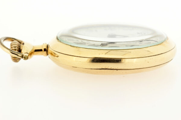 Timekeepersclayton Sangamo signed Illinois Watch CO Pocket Watch 21 Jeweled Movement Engraved Case